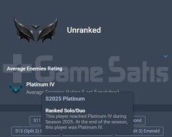 TR UNRANKED GEÇEN SEZON PLAT