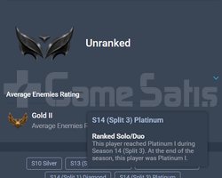 EUW UNRANKED S14 PLAT