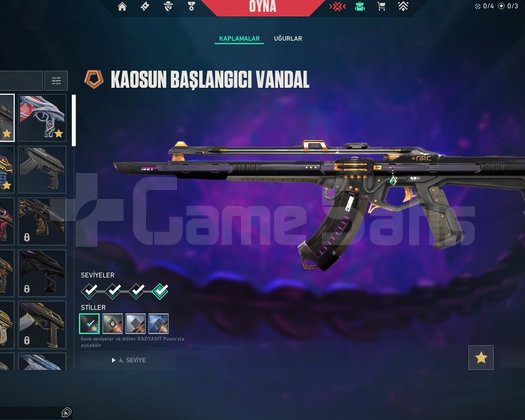 Eski Yücelik elo bol skinli hesap