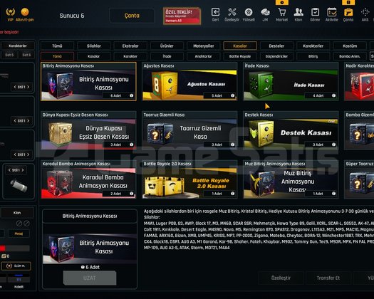 37K Materyalli 49 Seviye Zula Hesabı