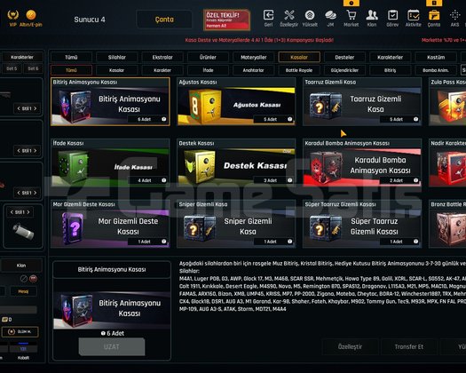 40K Materyalli 55 Seviye Zula Hesabı