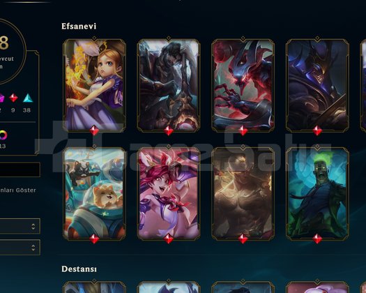 350lvl lol hesap