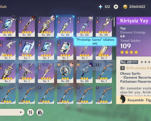 GENSHIN 8 TANE 5* STARTER HU TAO RAİDEN WANDERER
