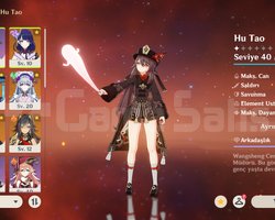 GENSHIN 8 TANE 5* STARTER HU TAO RAİDEN WANDERER