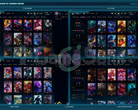 EUW | S3 | 672 KOSTÜM | 9 BIÇAKLI 70K VP VALO