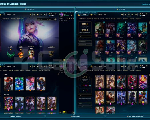 EUW | S3 | 672 KOSTÜM | 9 BIÇAKLI 70K VP VALO