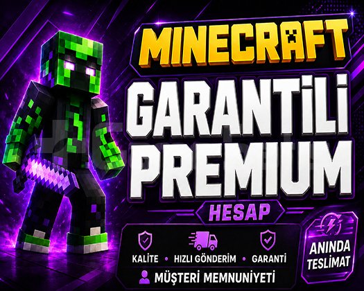 Oto Teslim | Minecraft Premium | Garanti
