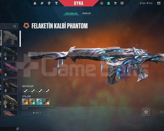 DEMİR ELO SMURF HESAP | 2 SKİNLİ