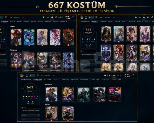EUW/ EFSANE DOLU /+SİMGE / +TFT