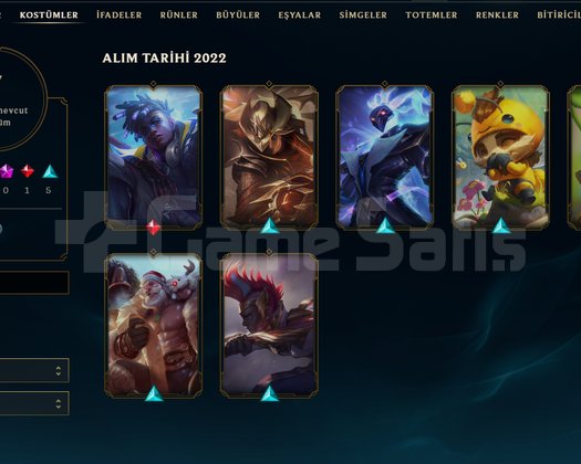 EUW Unranked | 7 Kostüm - 47 Hero | Ranked Ready