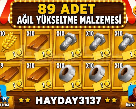 89 ADET AĞIL YÜKSELTME MALZEMESİ HEMEN TESLİM