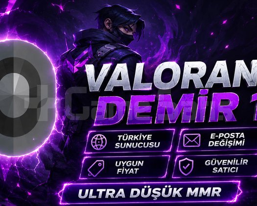 DEMİR 1 0 KP | DİP MMR GARANTİSİ | 7/24 TESLİMAT