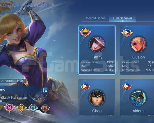 Mlbb hesap uyguna