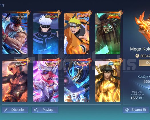 Mlbb hesap uyguna