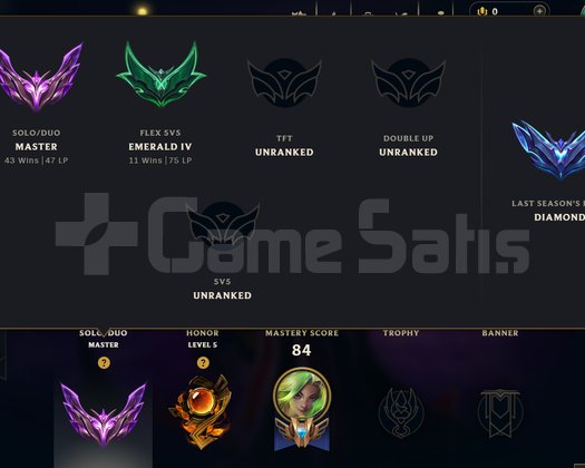Master 47 LP 31 lp alan adc jg main hesap