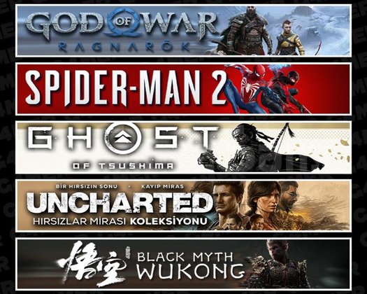 Ragnarök +Spider 2 +Tsushima +UNCH +Wukong