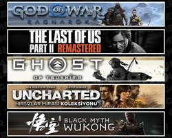 Ragnarök +TLOU2 +Tsushima +UNCH +Wukong