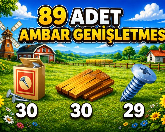 89 Eşit Ambar Genişletme Malzemesi ANINDA TESLİMAT