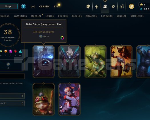 UNRANKED DERECELİ HAZIR HANMADE NİCK CHANGE