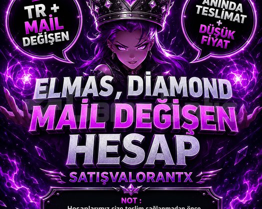TR - ELMAS,DİAMOND - MAİL DEĞİŞEN - ELLE KASILMIŞ!