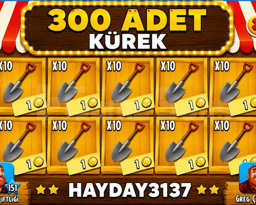 300 adet KÜREK