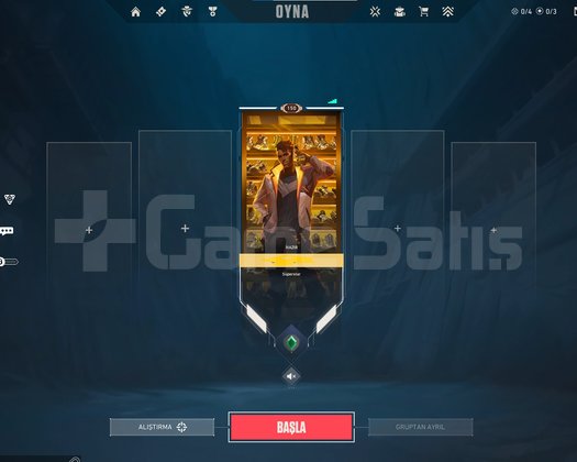 SATILIK VALORANT HESABI - YÜCE 1 PEAK RANK IMMO 3