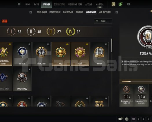 PUBG BATTLEGRONDS ve 68 oyun