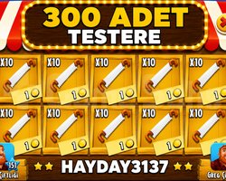 300 adet TESTERE