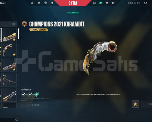 CHAMP 21,22,23 16 VANDALLI AĞZINA KADAR DOLU HESAP