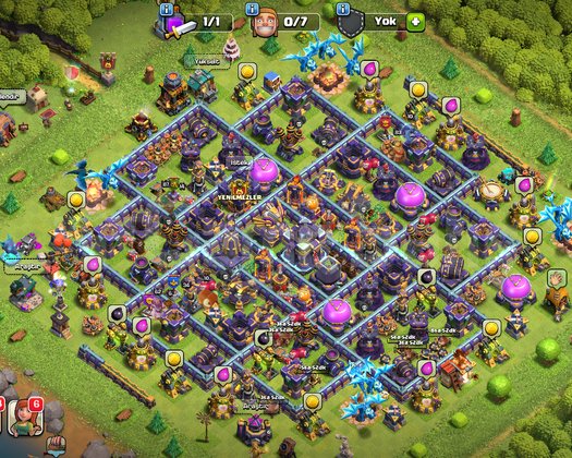 22 BİN ELMASLI 15 SEVİYE BLD FULL HESAP