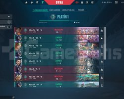 48 Level Plat 1 Battlepass açık