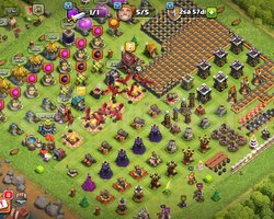 MÜKEMMEL! CLANS OF CLANS HESABI