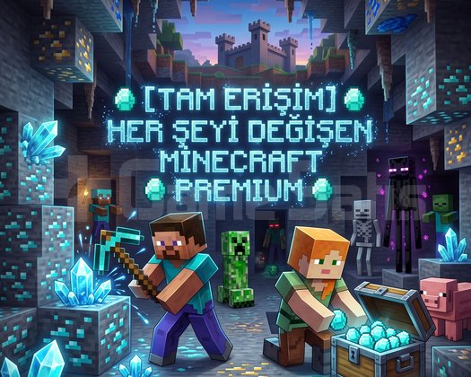 TAM ERİŞİM HER ŞEYİ DEĞİŞEN MİNECRAFT PREMIUM