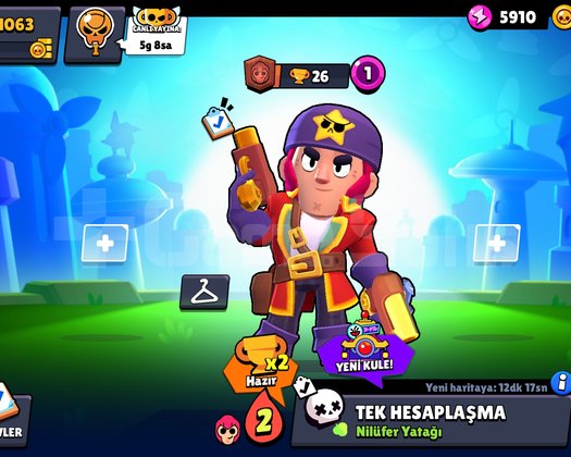 BRAWL STARS Mail ve tel değişimi mevcut 1k hesap