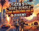GTA 5 + RDR2 BUNDLE 100 DEĞİŞTİRİLEBİLİR FIVEM