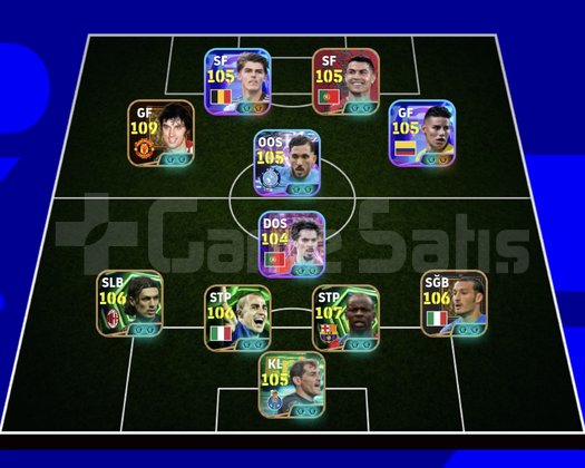 KG 3262 4 BOMBACI+CHERKİ+JAMES+RONALDO+BEST