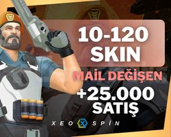10-120 SKİN | MAİL DEĞİŞEN | UVİP+ | 35,000 SATIŞ