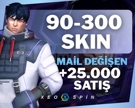 90-300 SKİN | MAİL DEĞİŞEN | UVİP+ | 35,000 SATIŞ