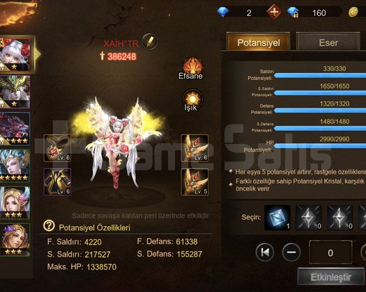80 Lv Mage Hesap