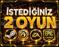 İstediğiniz 2 Oyun +Garanti