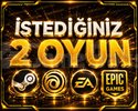İstediğiniz 2 Oyun +Garanti
