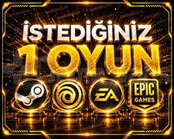 İstediğiniz 1 Oyun +Garanti