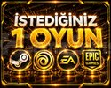 İstediğiniz 1 Oyun +Garanti