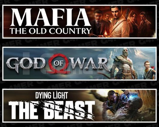 Mafia +God Of War +The Beast