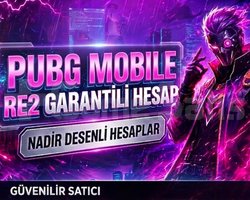 RE2 - NADIRLIK GARANTILI HESAP - PUBG MOBILE