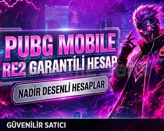 RE2 - NADIRLIK GARANTILI HESAP - PUBG MOBILE