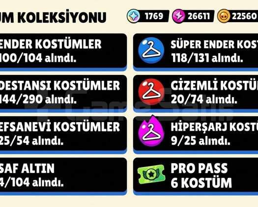 100K 320 CİVARI KOSTÜM 2020 HESABI