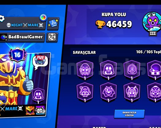 46k brawl stars hesap
