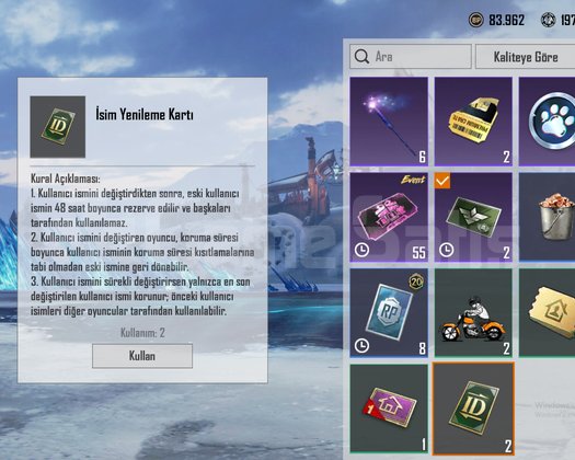 TEK BAĞ !! PLATİN V + ID KARTI ++