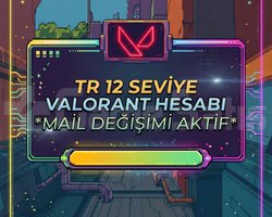 TR 12 SEVİYE VALORANT HESABI | MAİL DEĞİŞİMLİ